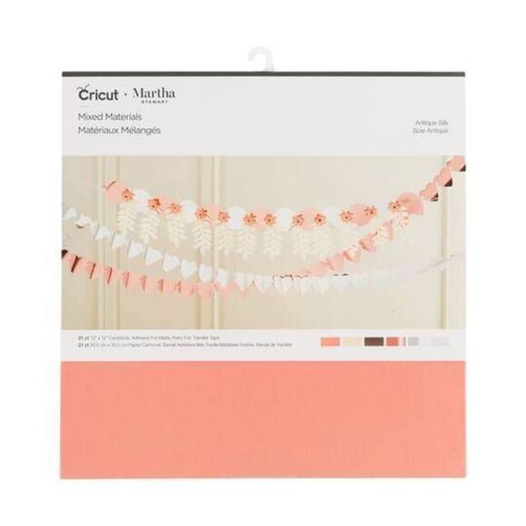 Cricut Martha Stewart Antique Silk Mixed Materials - Picture 1 of 7